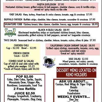 Sports Venue Bar & Grill menu 3