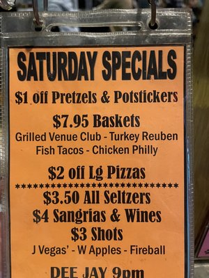 Sports Venue Bar & Grill menu 5